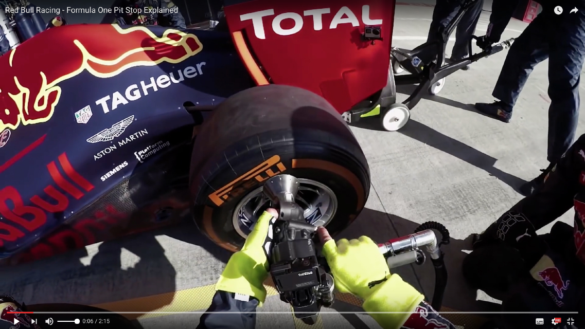 クルーの動きを見よ ピットストップ2秒を可能にするf1のチームワーク 動画 Clicccar Com