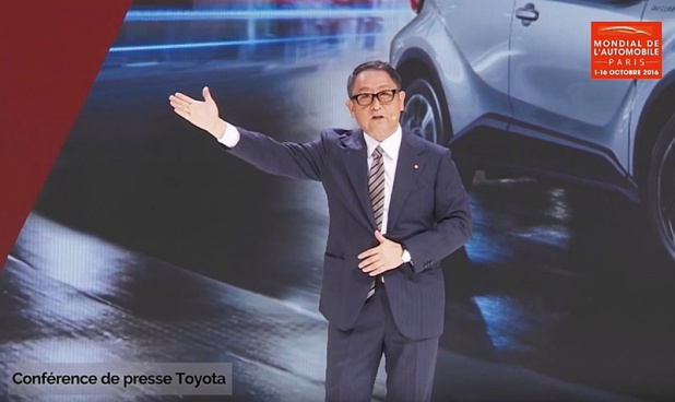 「トヨタが欧州でコンパクトSUV「C-HR」 の市販モデルを公開！【パリモーターショー16】」の1枚目の画像