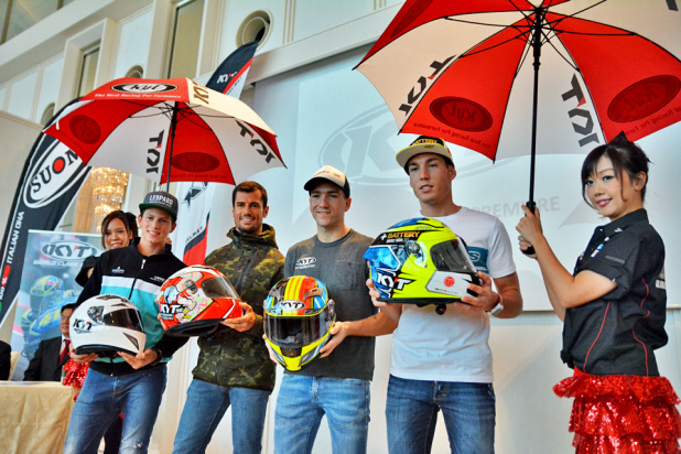「ついに日本到来！MotoGPでも活躍するKYTヘルメットの日本発売が決定」の4枚目の画像