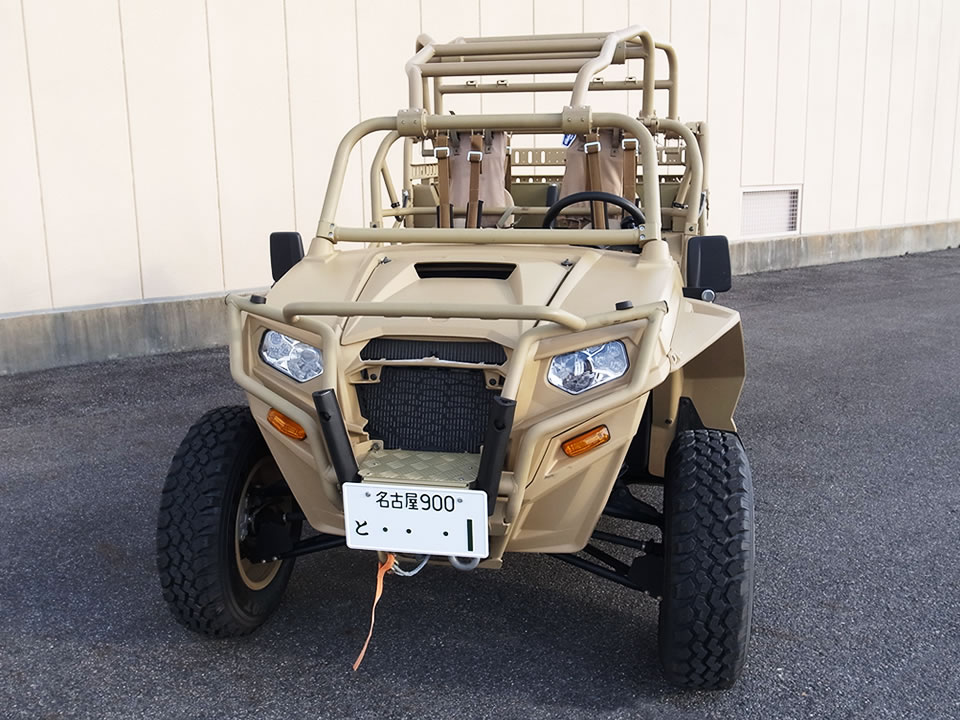 アメリカ軍に採用されたオフロードビークル Mrzr4 が日本での公道走行可能に Clicccar Com