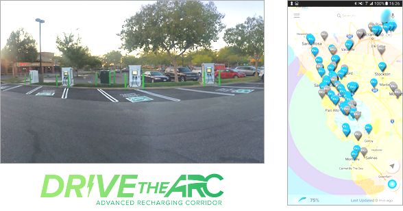 「NEDOがEVの行動範囲を拡大する実証事業「DRIVE the ARC」を米カリフォルニア州で開始」の1枚目の画像