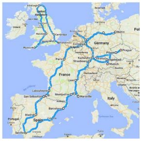 「ヴァレオの自動運転車「Cruise4U」がヨーロッパ一周13000キロの公道実証走行へ出発」の2枚目の画像