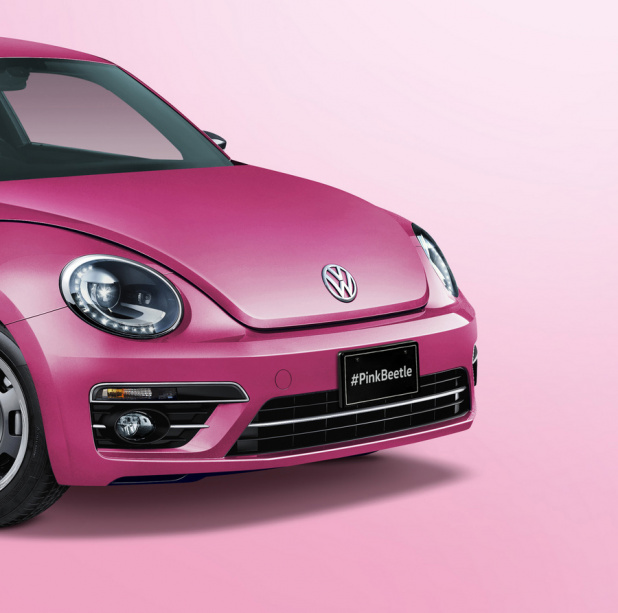 「ピンクのボディカラーを初めてまとったザ・ビートルの300台限定車「#Pink Beetle」」の7枚目の画像