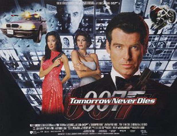 『007ゴールデンアイ』から４作、ピエース・ブロスナンが007ジェイムズ・ボンドを演じた。