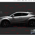 「開発陣が語り、1200枚の写真で魅了する、トヨタ・C-HRのWebサイト」の1枚目の画像ギャラリーへのリンク