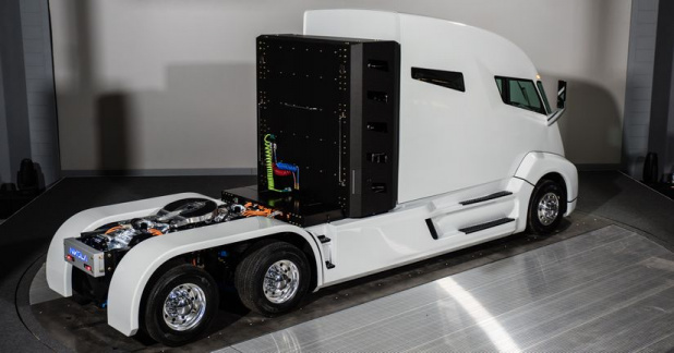 「米ニコラ・モーター、燃料電池が動力源の大型トラック「ニコラ ワン」を発表」の3枚目の画像