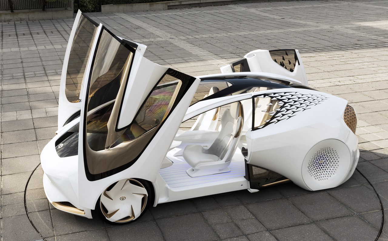 クルマの未来はこうなる トヨタが ナイト00 を彷彿させるコンセプトカーを公開 Clicccar Com