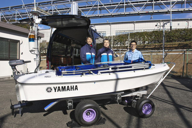 「クルマの自動走行開発を加速させる、ヤマハの無人観測艇技術」の1枚目の画像