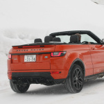 「雪道をオープンエアドライブ！レンジローバー・イヴォーク・コンバーチブルを雪上で試乗」の8枚目の画像ギャラリーへのリンク