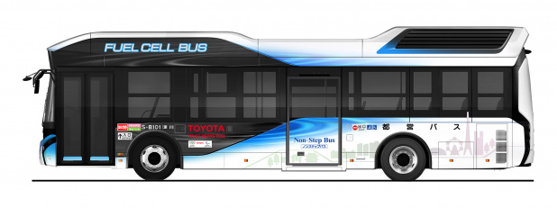 「トヨタ、2020年 東京オリンピックへ向けて非常用電源にもなる燃料電池バスを東京都へ初の納車」の2枚目の画像