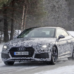 アウディRS5次期型、新開発の3リッターV6が唸りを上げて2018年に登場か！ - Audi RS5 Winter 1