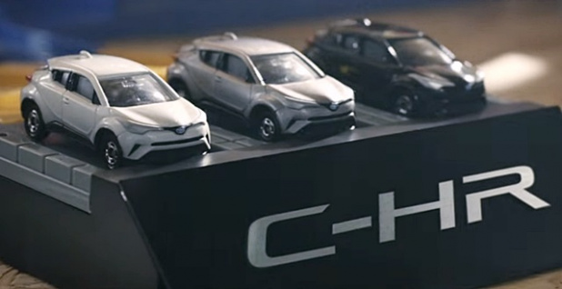 「トヨタ・C-HRが「ストリートファイターⅡ」と動画で競演！【動画】」の1枚目の画像