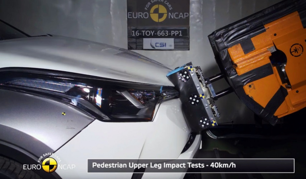 「トヨタ・C‐HRが衝突安全テスト「ユーロNCAP」で最高評価となる5つ星を獲得！」の6枚目の画像