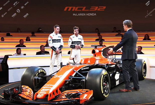「F1開幕目前！マクラーレン・ホンダがニューマシンで挑む」の1枚目の画像