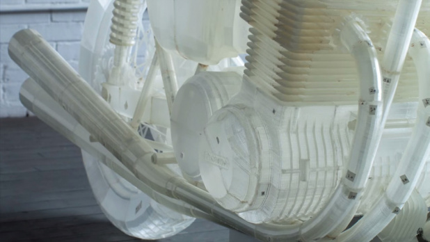 「再現度MAX！これが時代の最先端。3Dプリンターで作った「Honda CB750Four」が凄すぎる！」の6枚目の画像