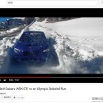【動画】スバルWRXが車幅ギリギリのボブスレーコースを全開で攻めボコボコに - wrx_bob2
