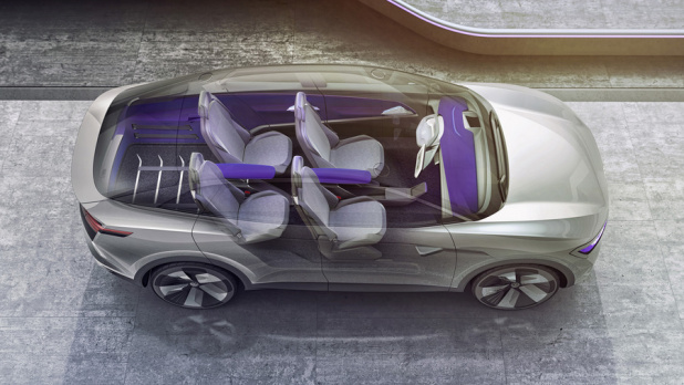 「SUVでありEVであるコンセプトカー「I.D. CROZZ」をフォルクスワーゲンが世界初公開【上海モーターショー2017】」の12枚目の画像