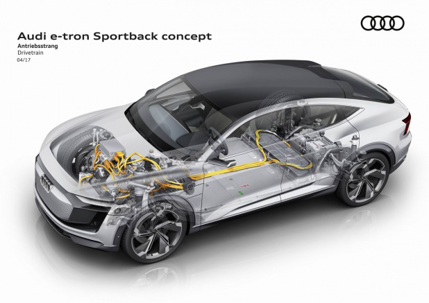 「アウディの次世代・電動アーキテクチャを示す4WDコンセプトカーを発表」の8枚目の画像