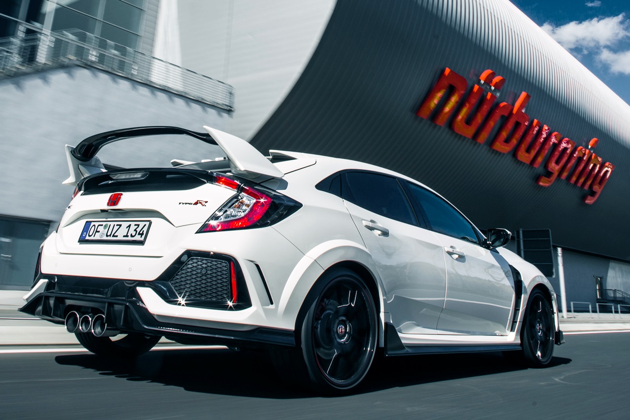 新型 シビック Type R が ニュルブルクリンクのffモデル最速ラップタイムを更新 Clicccar Com