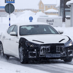 マセラティ ギブリ改良型、ウィンターテストで見えた新デザイン！ - Maserati Ghibli FL 2