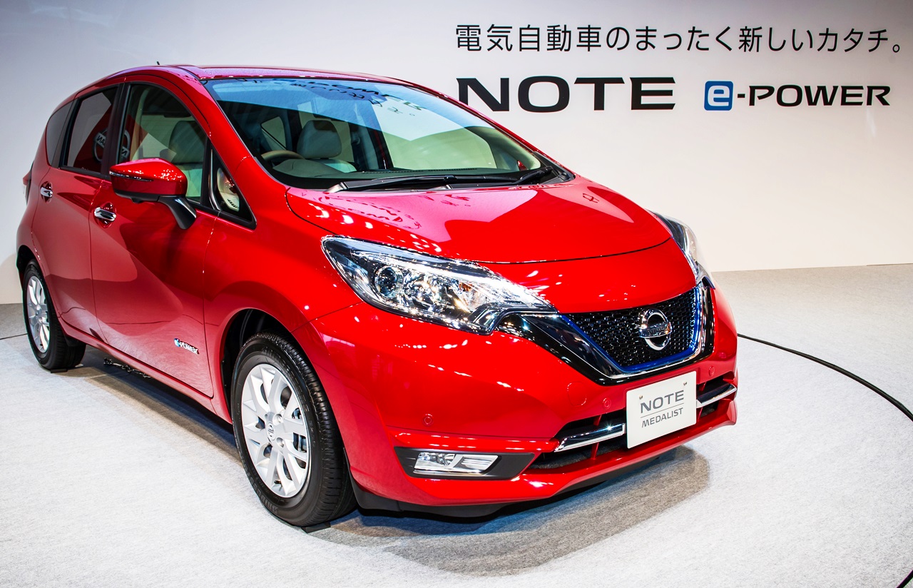 Nissan Note E Power 画像 国交省の低燃費車ランキングで日産 ノート が2位に Clicccar Com