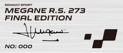 「現行型最後の限定車「メガーヌ ルノー・スポール273パックスポール」が発売」の6枚目の画像