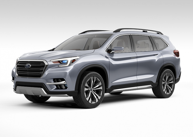 「北米専用3列シートSUVの車名を「VIZIV-7」から「SUBARU ASCENT（スバル・アセント）」として公開」の13枚目の画像