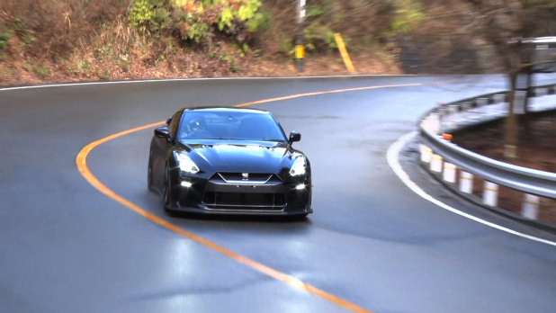 「公道を全開走行！新型ホンダ・NSXが京都嵐山の峠を走るッ!!」の6枚目の画像