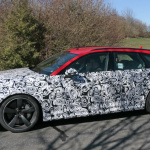 レッドカラーが刺激的！アウディRS4次期型、パナメーラターボのエンジン移植で460馬力へ向上！ - Audi RS4 Avant red 3