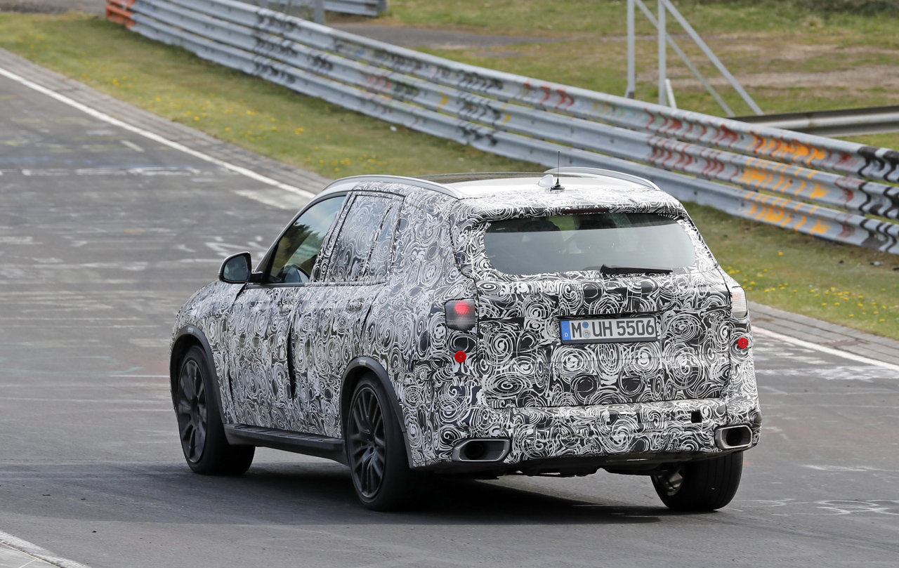 BMW X5 Ring 9 画像｜BMW X5次期型はグリルに存在感！V8モデルは最大463psと判明