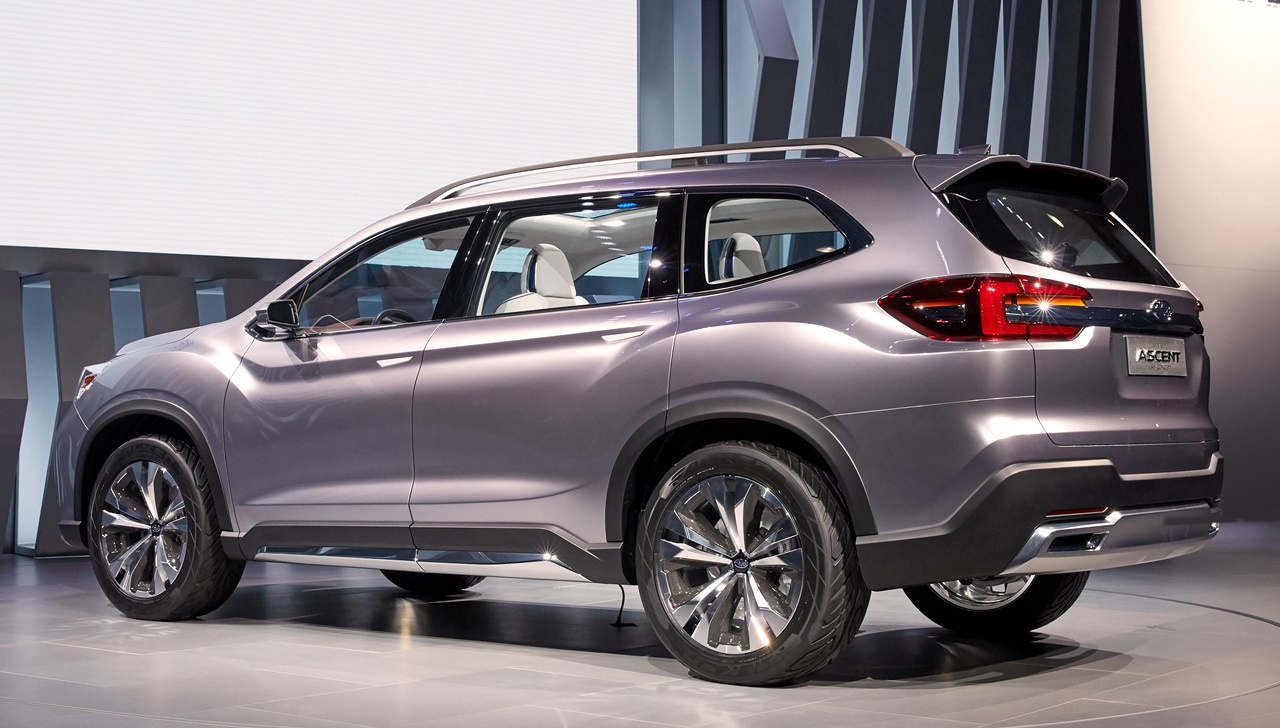 北米販売80万台の実現に向け スバルが新型suv アセント 投入を計画中 Clicccar Com