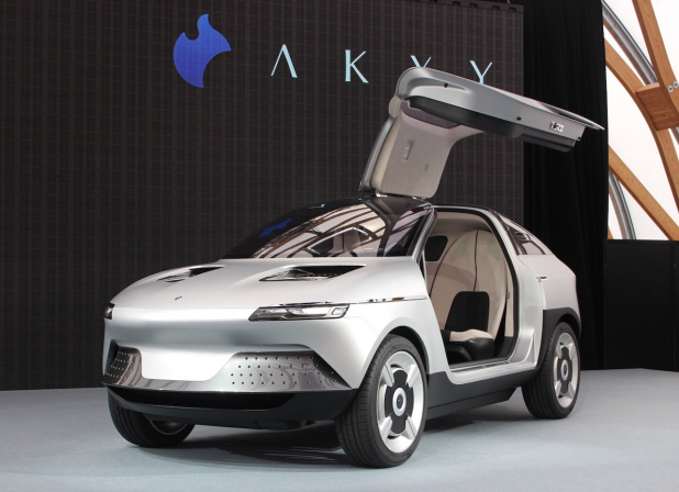 「旭化成が「走るEVコンセプトカー」の「AKXY（アクシー）」を初公開、同社の自動車技術、部品の見本市」の12枚目の画像