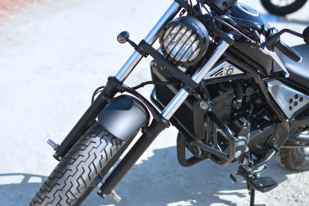 「雰囲気変わりすぎ!? 弄りたくなるバイク「ホンダ・rebel（レブル）250」のカスタムモデルがかっこいい！」の6枚目の画像