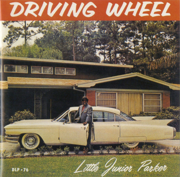 「【カージャケNo.013】一流のブルースマンにあこがれられた歌声。Driving Wheel LITTLE JUNIOR PARKER ［リトル・ジュニア・パーカー］1962」の1枚目の画像