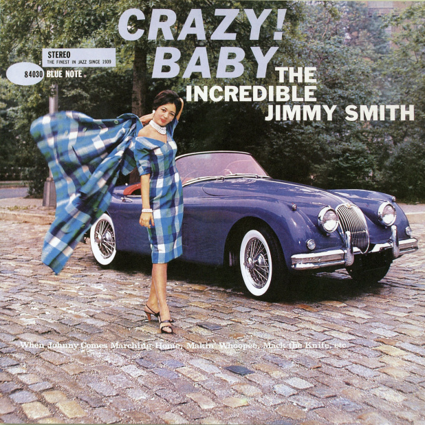 カージャケNo.028】車のカタログかと思う美しい写真のジャケット。Crazy! Baby JIMMY SMITH ［ジミー・スミス］1960 |  clicccar.com