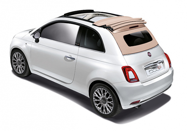「アイボリーのソフトトップがオシャレな「Fiat 500C Ivory Top」が60台限定で発売」の2枚目の画像