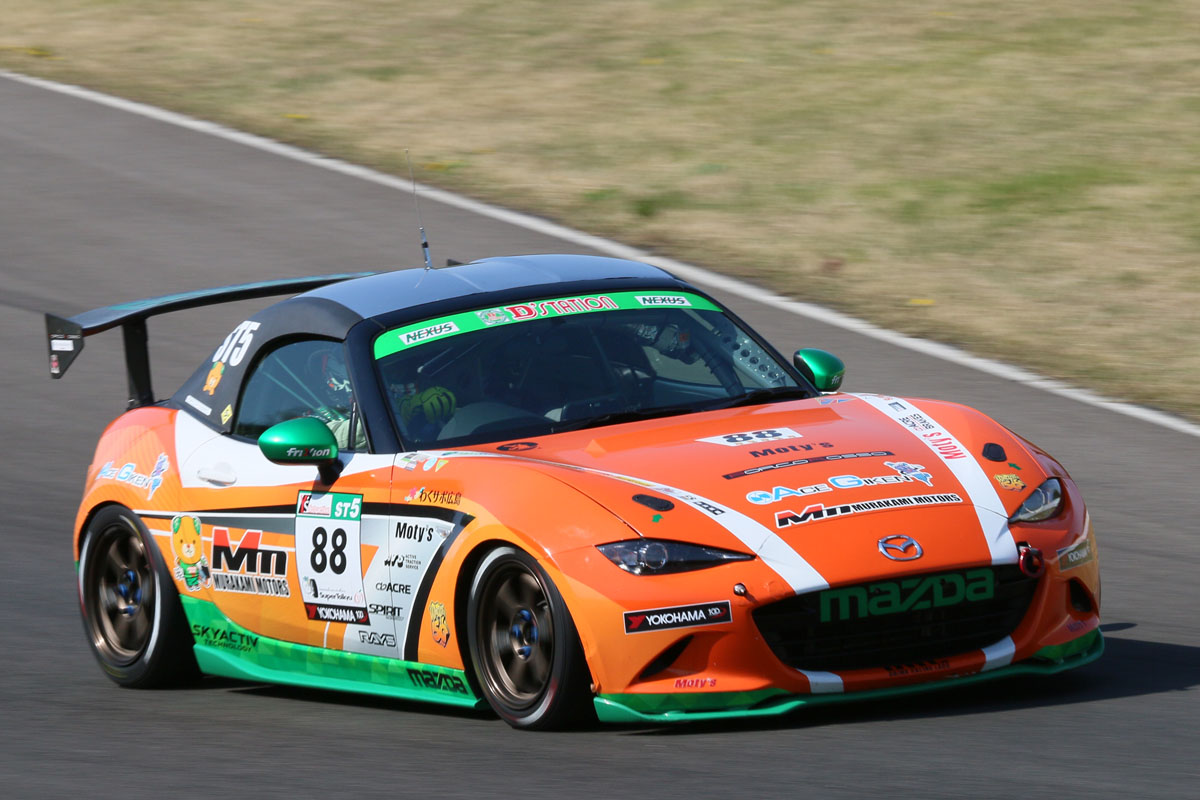 デミオディーゼルが3位＆ロードスター優勝で、マツダが表彰台を独占