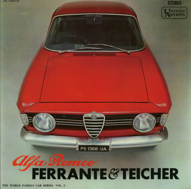 「【カージャケNo.051】名車のイメージを音楽にした第一弾 Alfa Romeo FERRANTE ＆ TEICHER ［フェランテ＆タイシャー］1966」の1枚目の画像