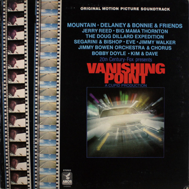 「【カージャケNo.090】ロードムービーのサントラらしい景色を想像させるサウンドの数々　Soundtrack Vanishing Point VANISHING POINT ［バニシング・ポイント］1971」の1枚目の画像