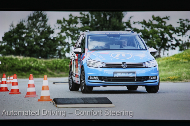 「ZFの最新ADAS（先進運転支援システム）搭載車「Vision Zero Vehicle」に試乗「どれもがすぐに実現してほしい」」の22枚目の画像