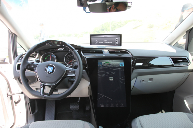 「ZFの最新ADAS（先進運転支援システム）搭載車「Vision Zero Vehicle」に試乗「どれもがすぐに実現してほしい」」の9枚目の画像