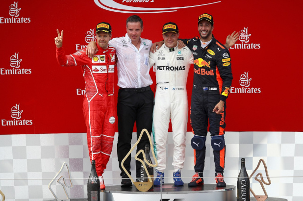 「バルテリ・ボッタスがポール・トゥ・ウィン！リカルドが表彰台にいるということは……!?【2017年F1第9戦オーストリアGP】」の10枚目の画像