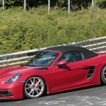 9月公開直前のフルヌードをキャッチ！ポルシェ・ボクスターのフラッグシップ「718 GTS」 - Porsche Boxster GTS 2