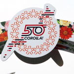 トヨタカローラ生誕50周年記念「笑顔の花冠プロジェクト」が、8月7日にゴールへ！ - TOYOTA_COROLLA