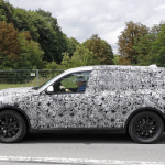 BMWの次世代フルサイズSUV『X7』、睨みきかせる最新世代イカリング装着！ - BMW X7 Production Lights 7