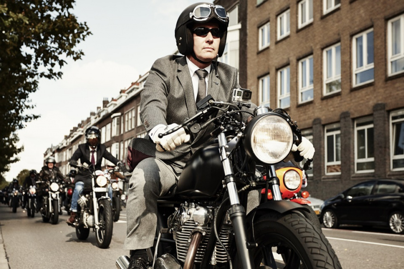 「今年は世界同時開催！粋な紳士の服装でバイクを駆る「ジェントルマンズ ライド」が開催」の4枚目の画像