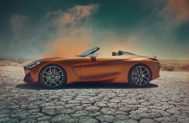 「トヨタ・スープラのヒントはあるか!? 「BMWコンセプトZ4」がアメリカで公開」の10枚目の画像