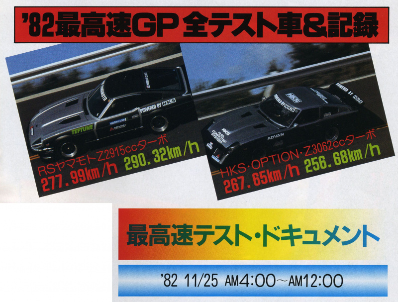 「最高速テストドライバー「稲田大二郎」が誕生した日【OPTION1983年2月号・その1】」の3枚目の画像