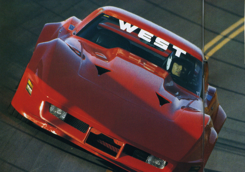 「最高速テストドライバー・Dai稲田が誕生した日。トップタイムはウエスト・コルベット285.71km/h【OPTION1983年2月号より・その２】」の6枚目の画像