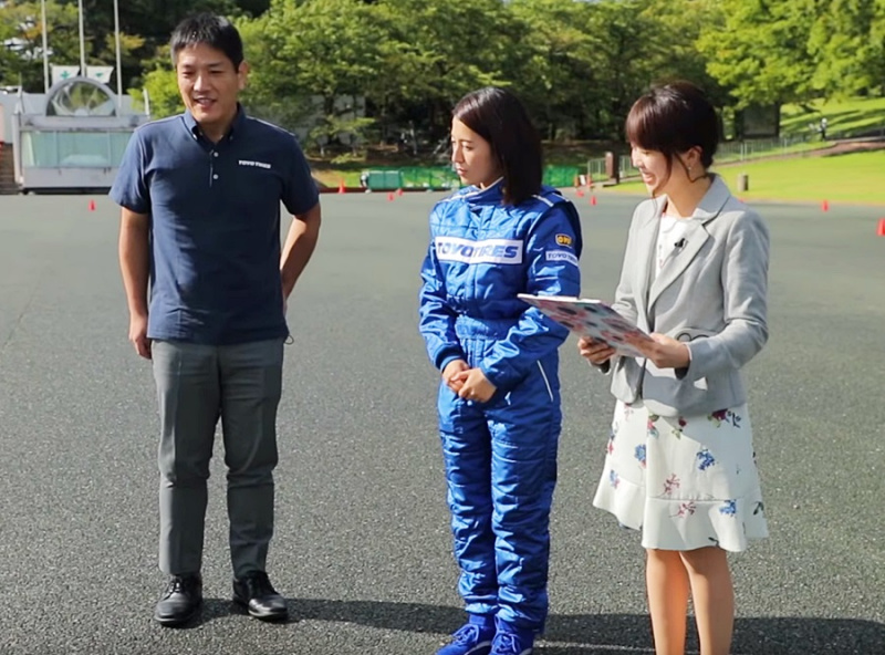 「モノマネタレントにして国内A級ライセンスを持つ、福田彩乃さんも驚いた「エアレスタイヤ」の走りとは？」の5枚目の画像